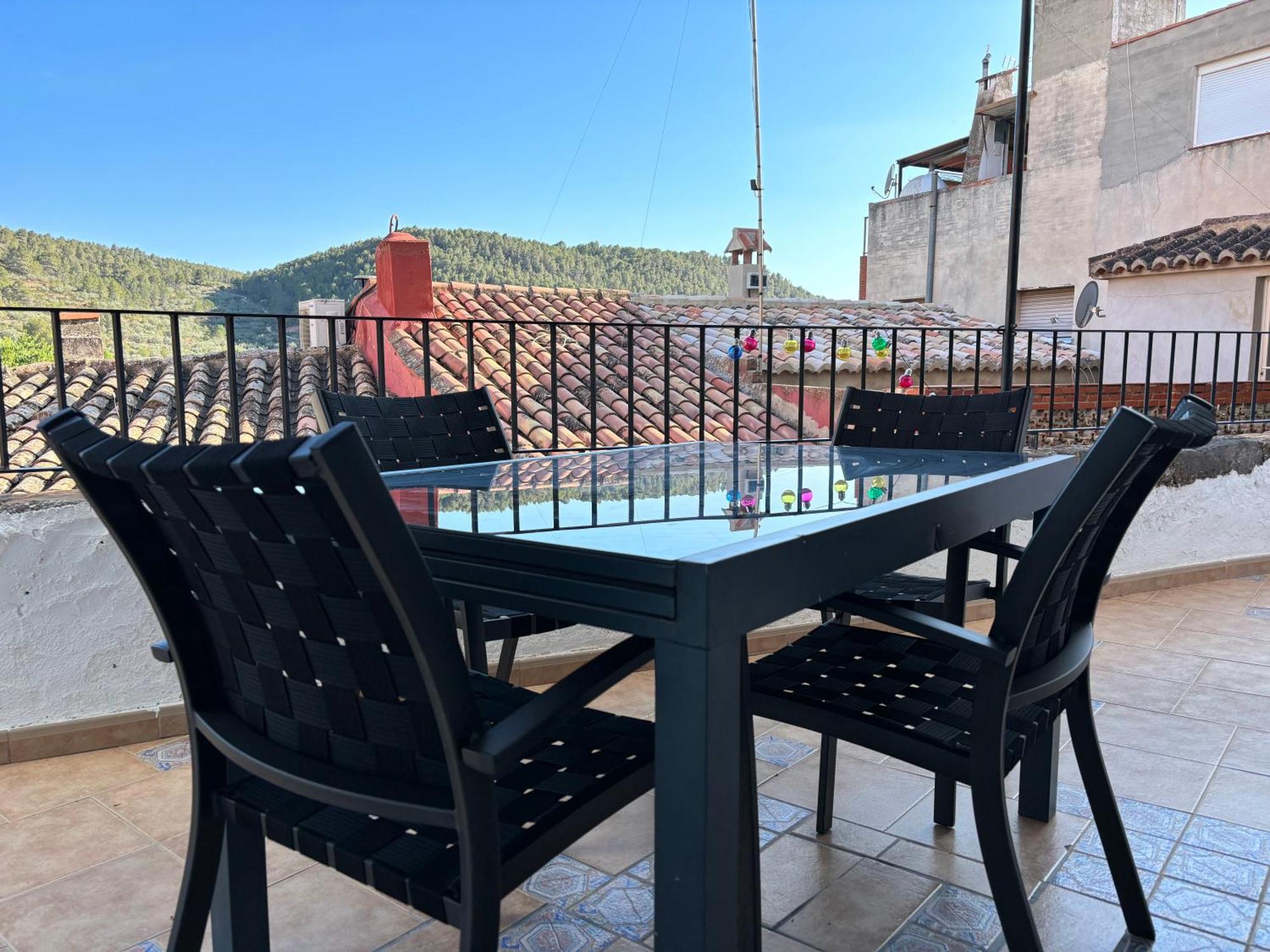 Piso En Vall De Almonacid Con Vistas, Aire Acondicionado, Wifi Y Smart Tv 외부 사진